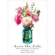 Mason Jar Peonies Save The Date Cards Image 5 of 6